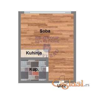 Odlična garsonjera u izgradnji - Telep